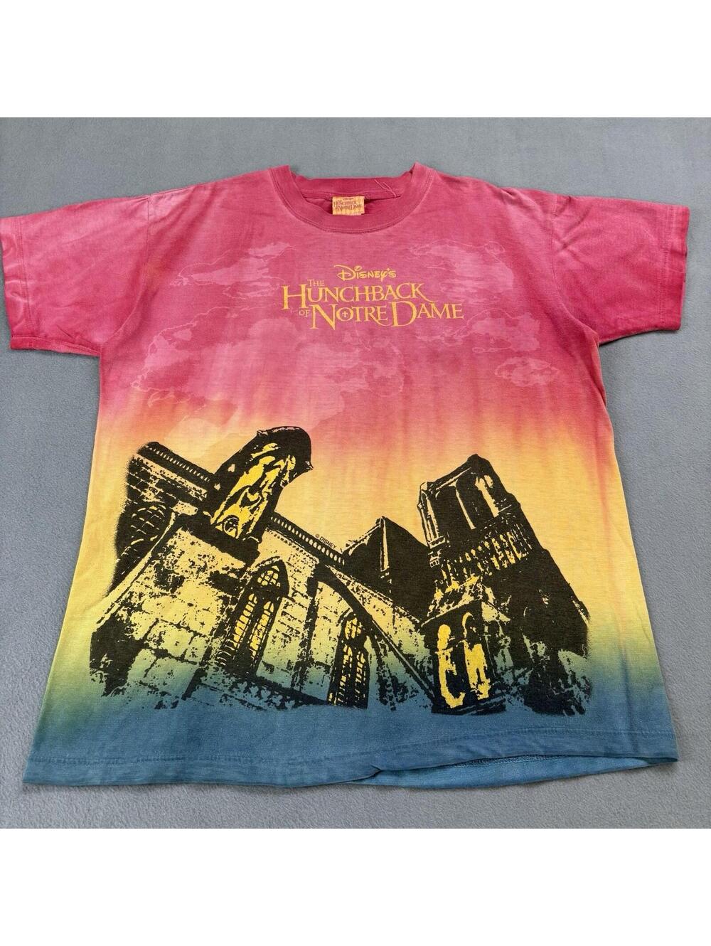 Vintage Disney Hunchback Of Notre Dame T Shirt Youth XL (Fits Boxy Adult Large)